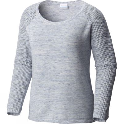 Sueter Columbia Camp Around Mujer - Gris - Chile WXG742103